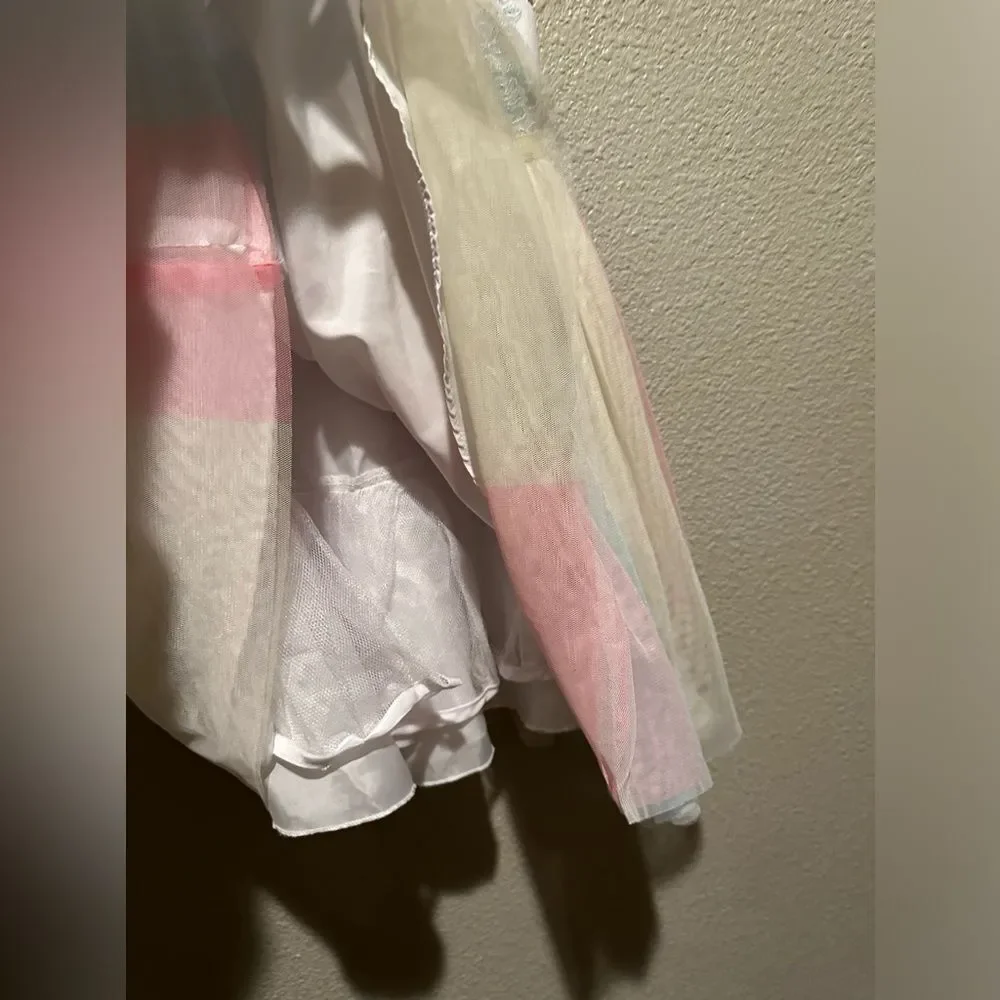 NWOT Jona Michelle Multi Colored Girl Dress Size 4